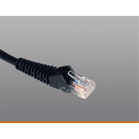 10-ft. Cat5e Snagless Patch Cable - Blac